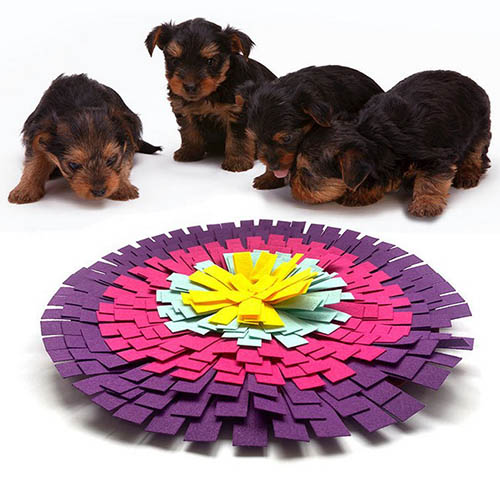 Dog Foraging Mat Pet Feed Games Snuffle Mat